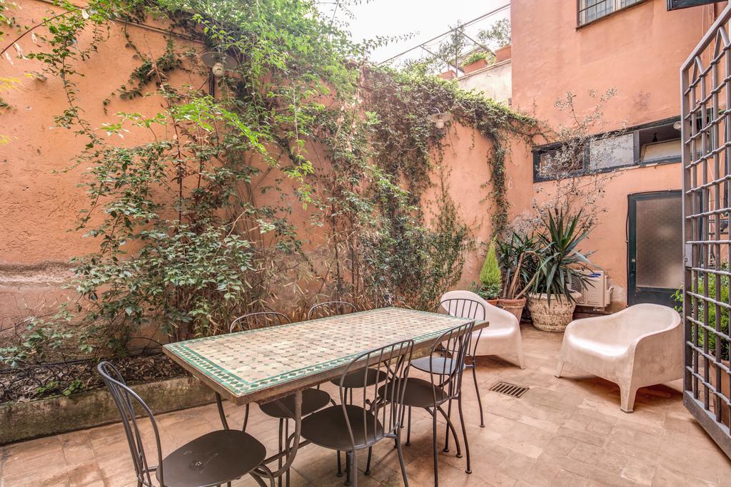 Ferienwohnung Trastevere Hyperloft & Garden Rom Exterior foto