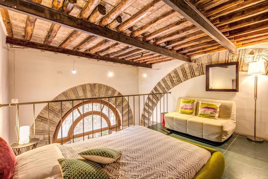 Ferienwohnung Trastevere Hyperloft & Garden Rom Exterior foto