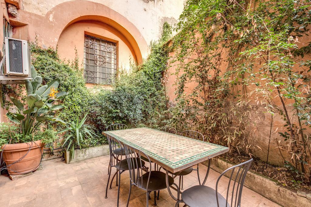 Ferienwohnung Trastevere Hyperloft & Garden Rom Exterior foto