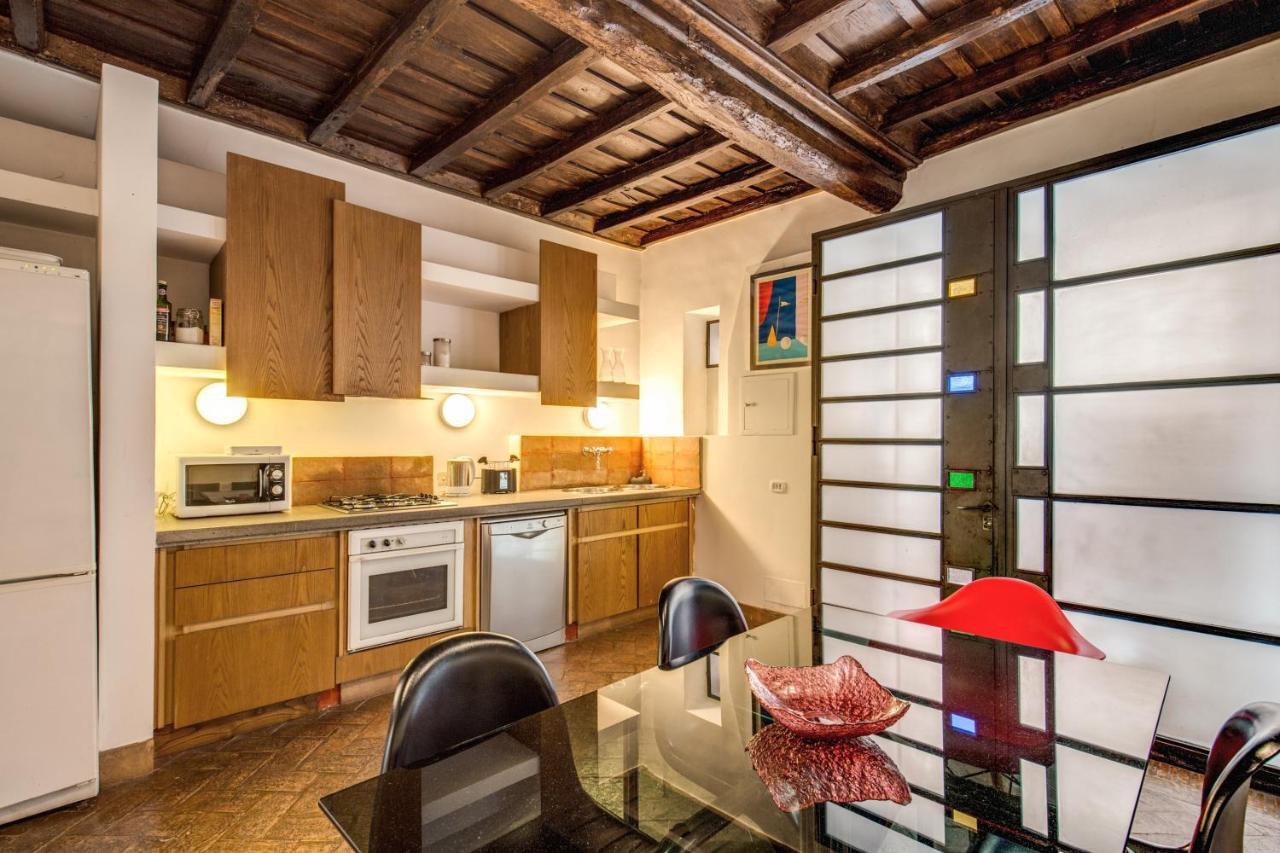 Ferienwohnung Trastevere Hyperloft & Garden Rom Exterior foto