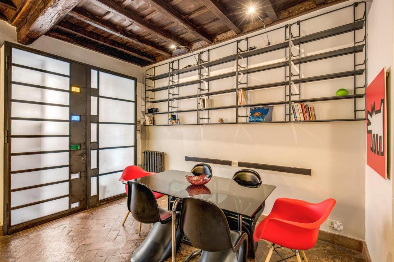 Ferienwohnung Trastevere Hyperloft & Garden Rom Exterior foto