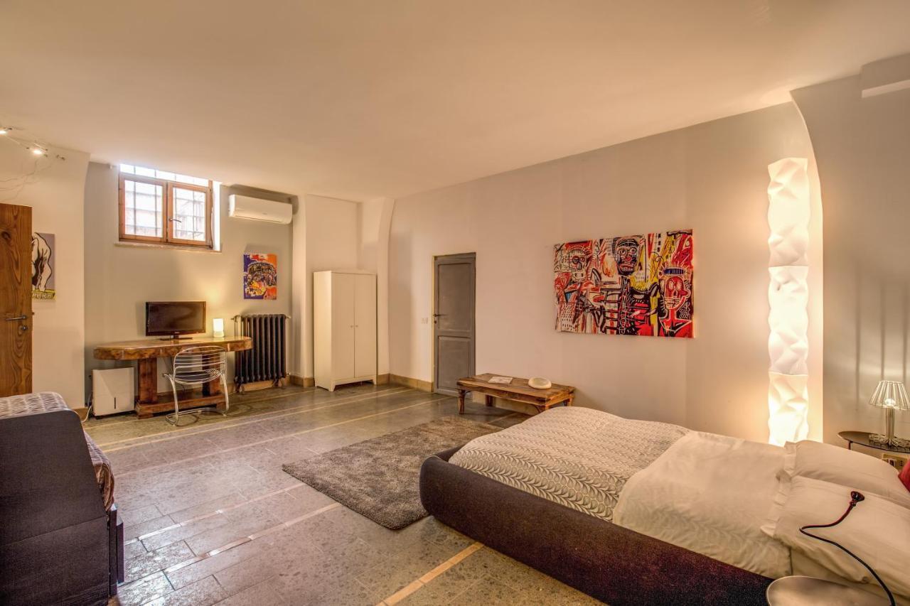 Ferienwohnung Trastevere Hyperloft & Garden Rom Exterior foto