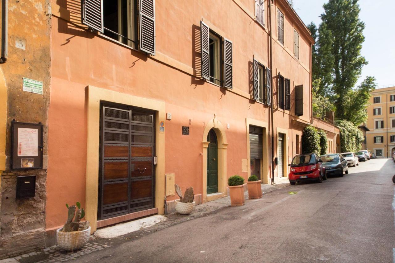Ferienwohnung Trastevere Hyperloft & Garden Rom Exterior foto